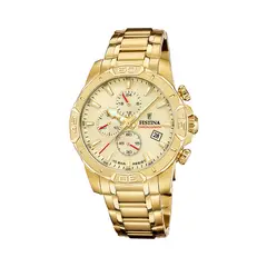 FESTINA - Reloj F20705/2 Dorado Hombre Timeless Chronograph
