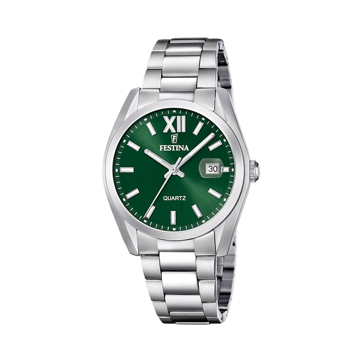 FESTINA - Reloj F20707/8 Festina Verde Hombre Acero Clasico