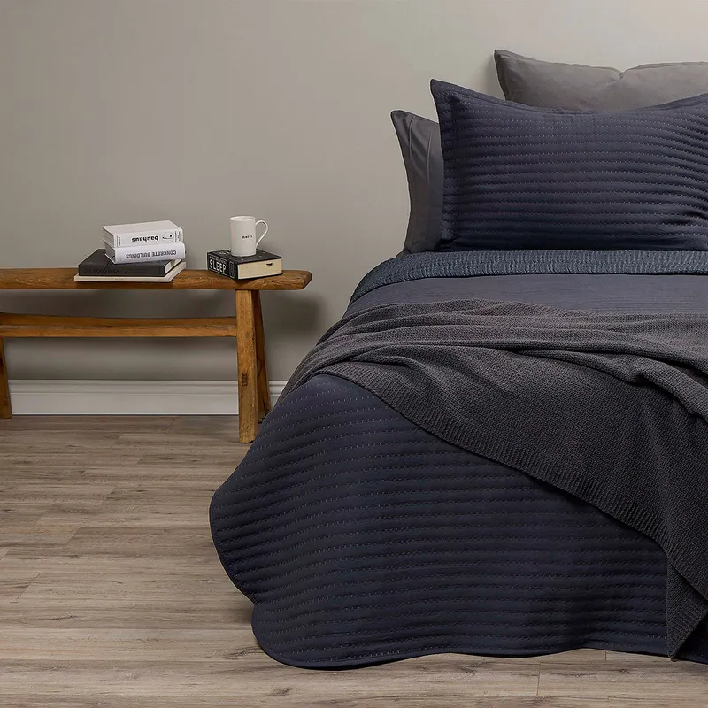ROSEN - Cobertor Supersoft Azul 1,5 Plazas