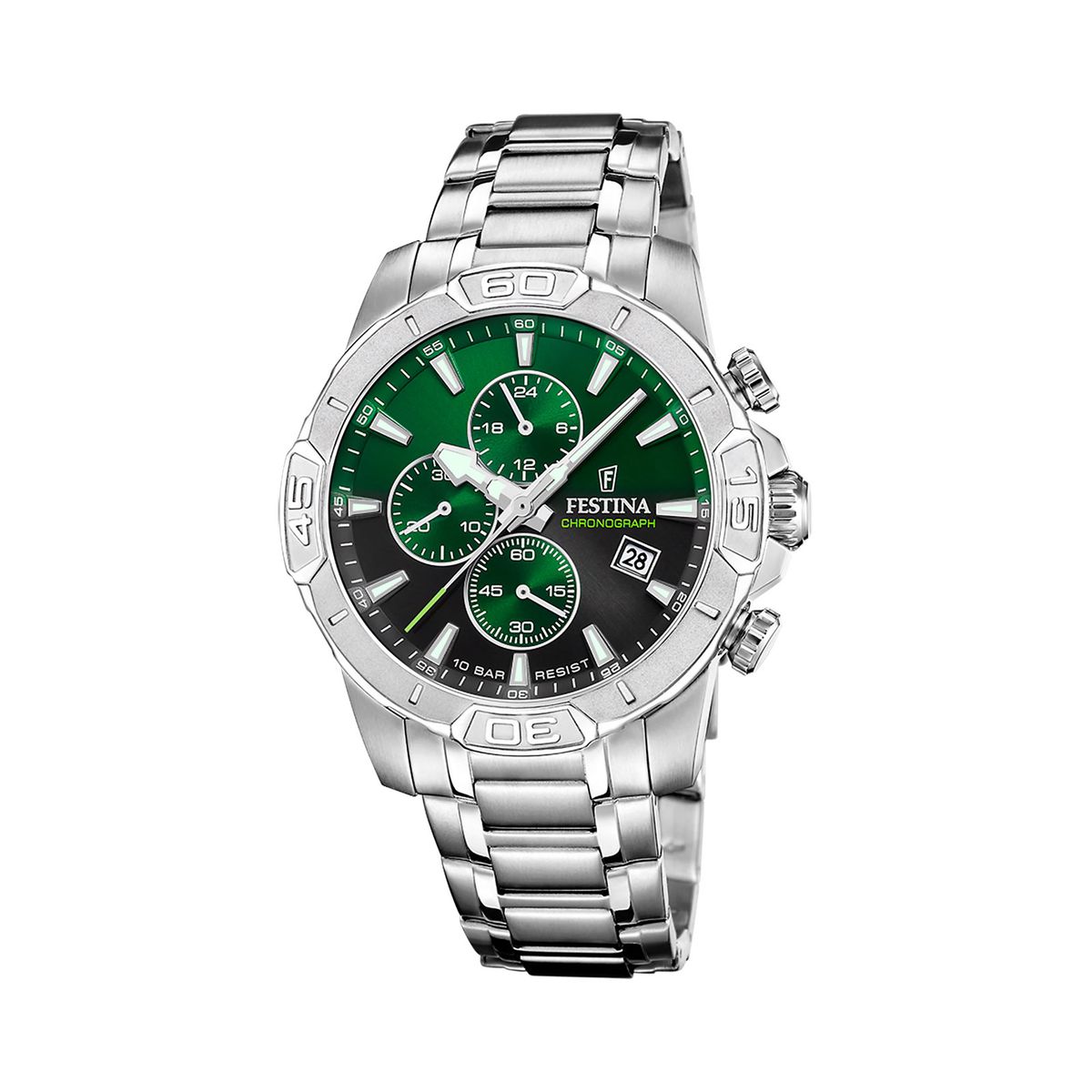 FESTINA - Reloj F20704/5 Festina Verde Hombre Timeless Chronograph