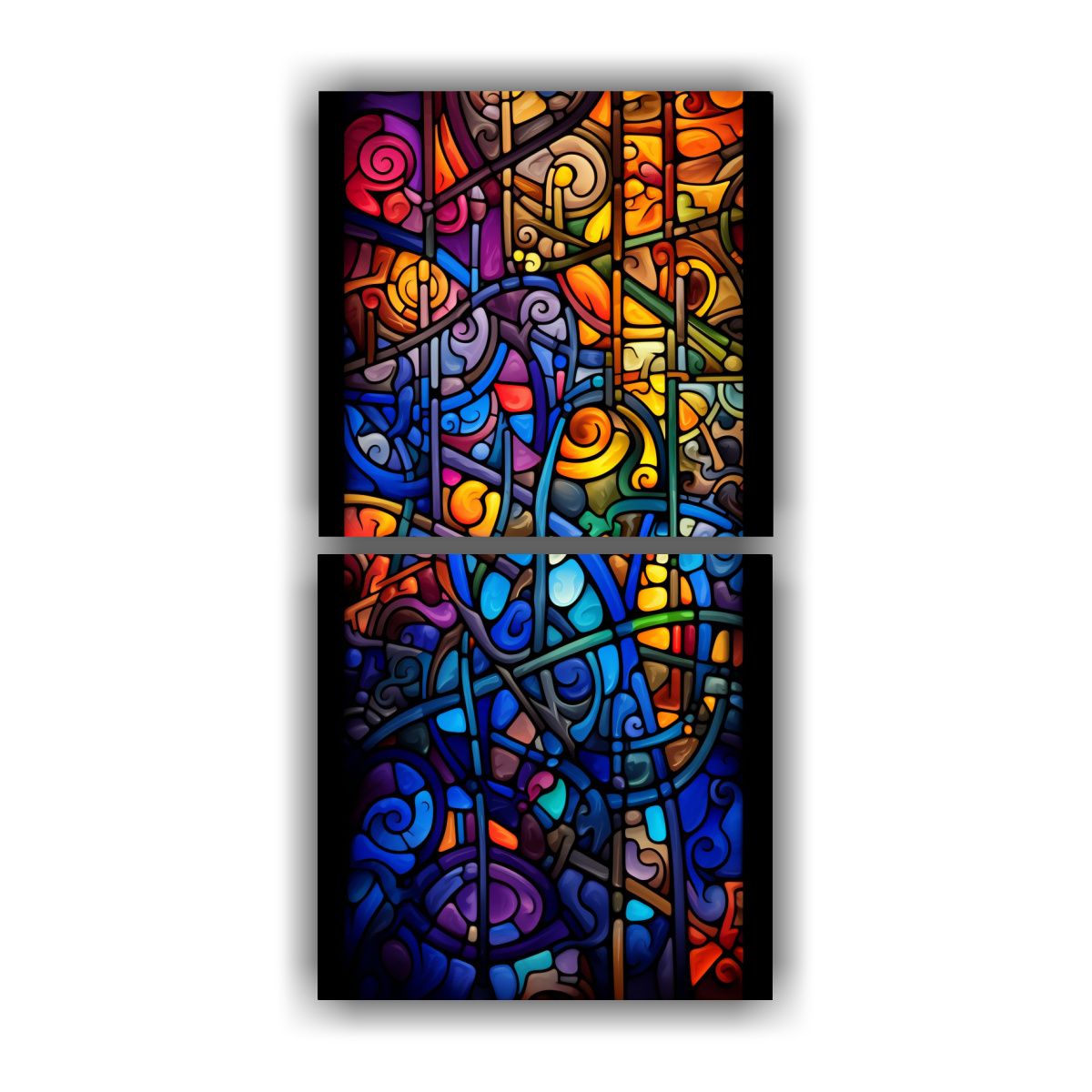 GENERICO - Exposición Impresa Dos Artes Composición 40x80 Cm