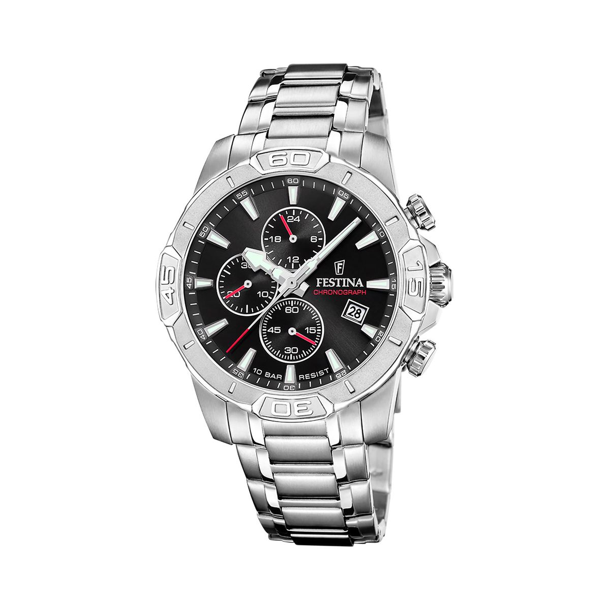 FESTINA - Reloj F20704/3 Festina Negro Hombre Timeless Chronograph