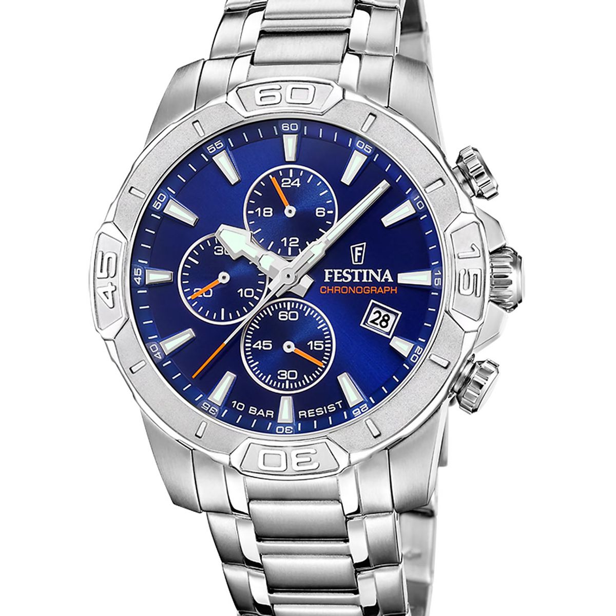 FESTINA - Reloj F20704/2 Festina Azul Hombre Timeless Chronograph