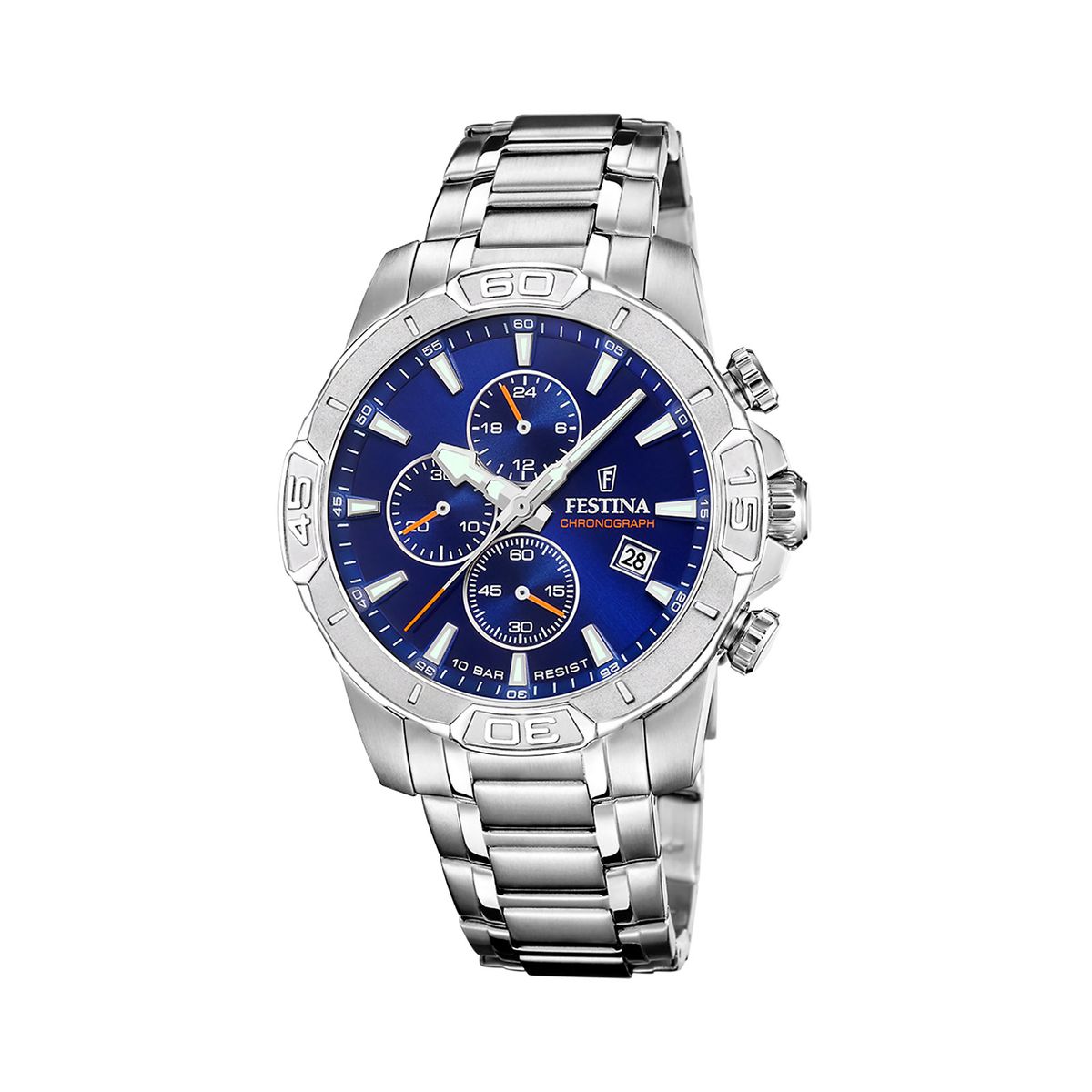 FESTINA - Reloj F20704/2 Festina Azul Hombre Timeless Chronograph