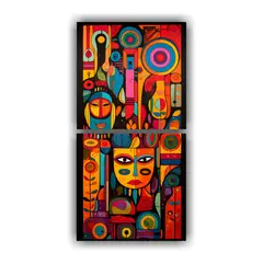 GENERICO - Pinturas Decorativas Con Reinterpretación 20x40 Cm