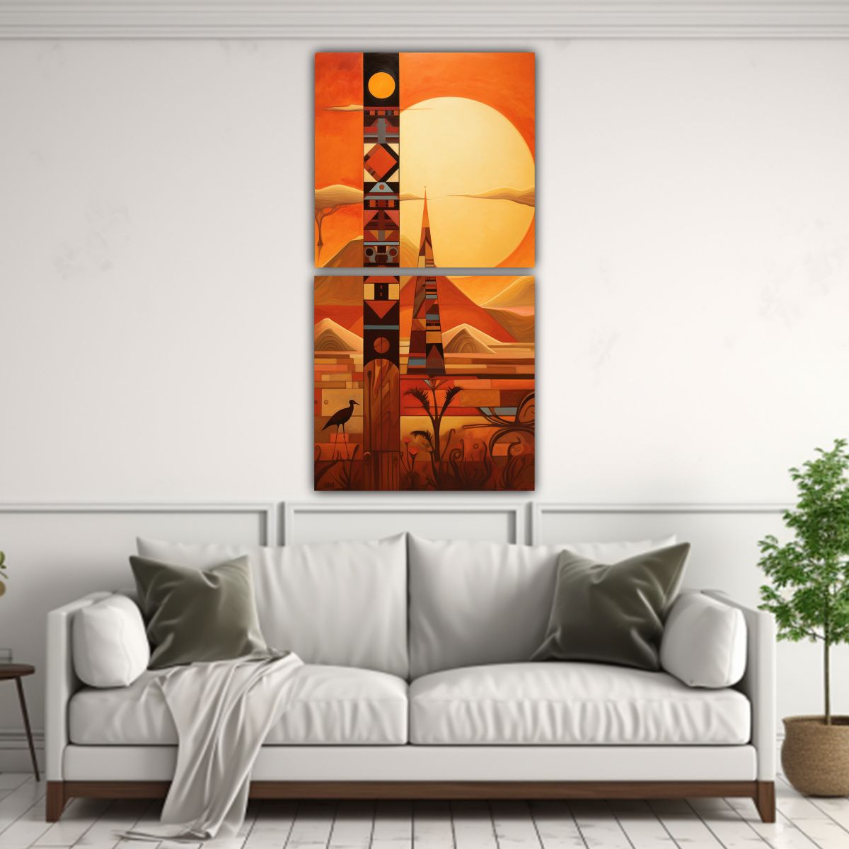 GENERICO - Pinturas Decorativas Con Reinterpretación 60x120 Cm