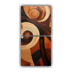 GENERICO - Lienzos De Tela Inspirador Escena Whirling 20x40 Cm