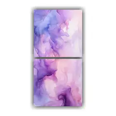 GENERICO - Pinturas Decorativas Abstractas Con Acuarelas 50x100 Cm