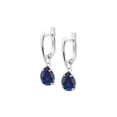 LOTUS SILVER - Aros LP3809-4/3 Mujer Charming Lady Swarov Ski