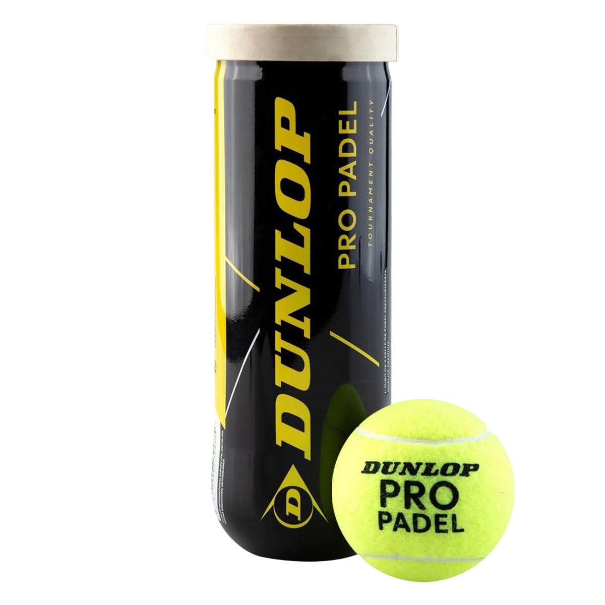 DUNLOP - Frasco con 3 Pelotas Presurizadas para Padel - Dunlop