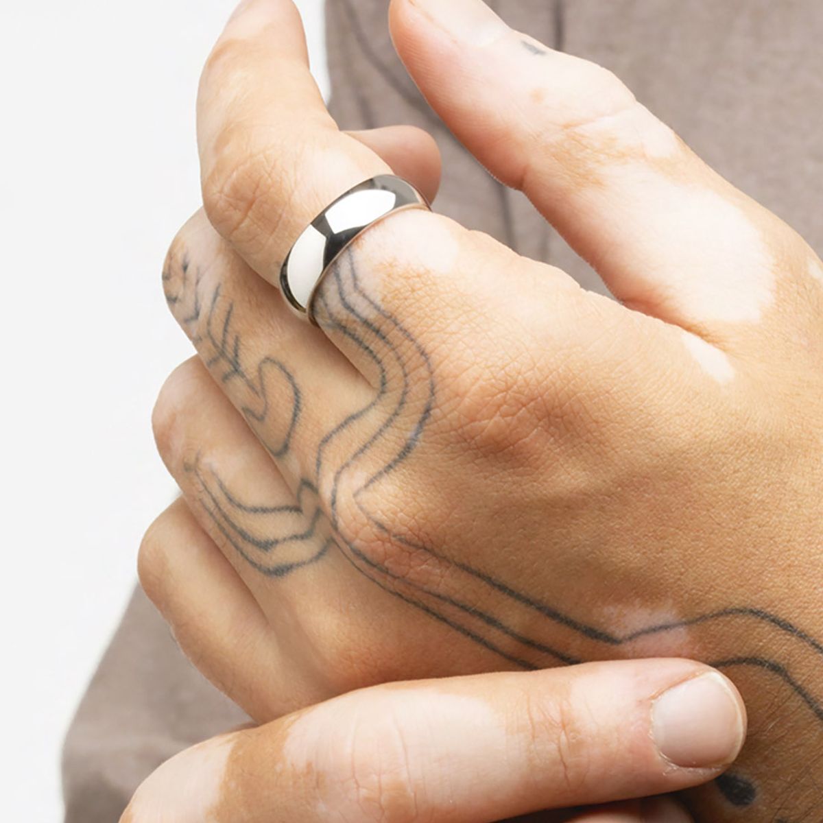 LOTUS STYLE - Anillo LS2396-3/222 Lotus Style Hombre Dark Style