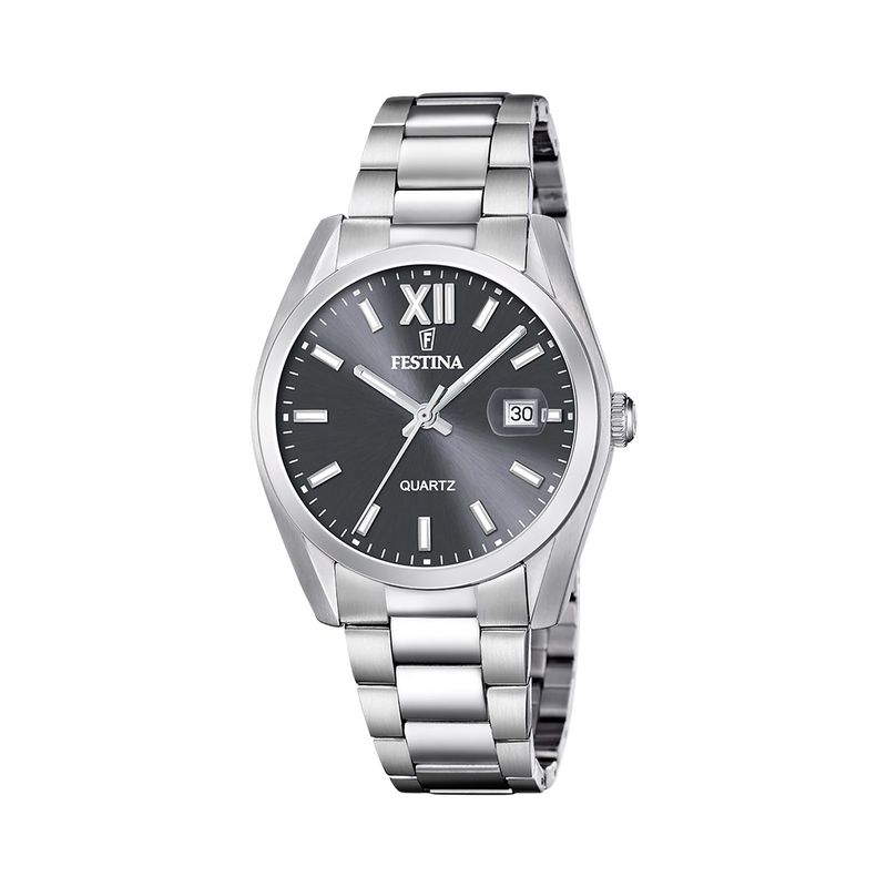 FESTINA - Reloj F20707/3 Festina Gris Hombre Acero Clasico