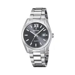 FESTINA - Reloj F20707/3 Gris Hombre Acero Clasico