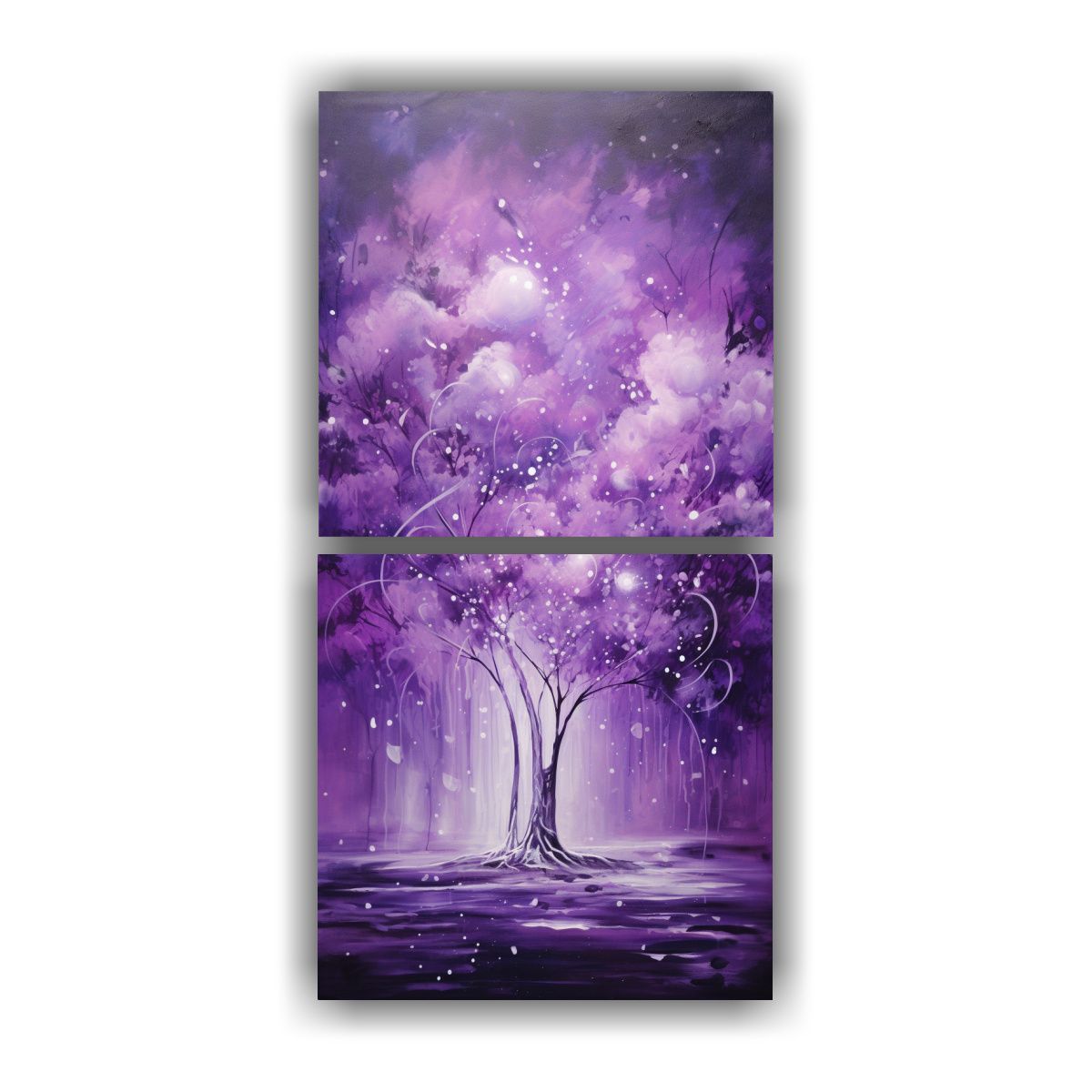 GENERICO - Artes Composición Adorable Pintura En Tonos 50x100 Cm