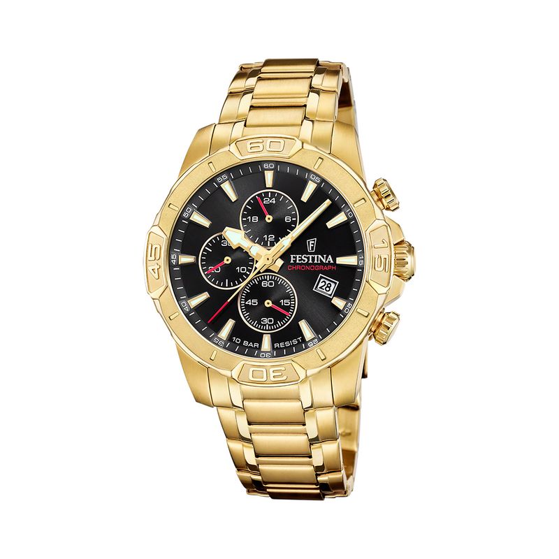 FESTINA - Reloj F20705/4 Festina Negro Hombre Timeless Chronograph