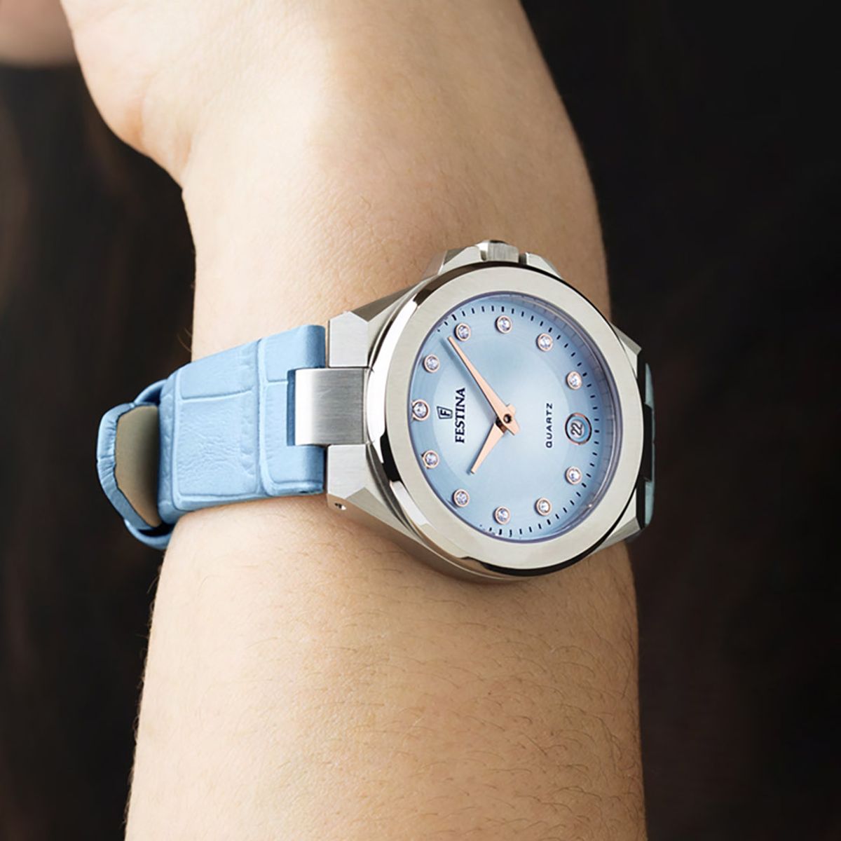 FESTINA - Reloj F20701/3 Festina Azul Mujer Mademoiselle