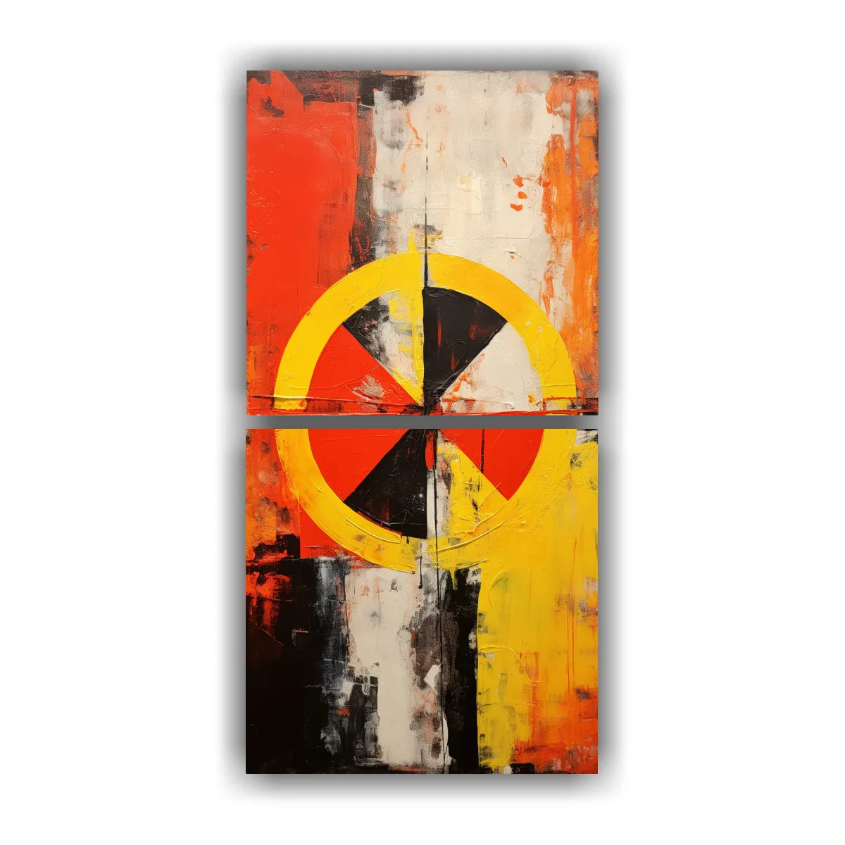GENERICO - Pintura Abstracta Minimalista De Tema Moderno En 50x100 Cm