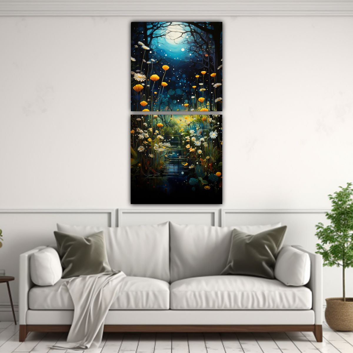 GENERICO - Cuadros Abstracto Originalidad The Mystique Of A 50x100 Cm