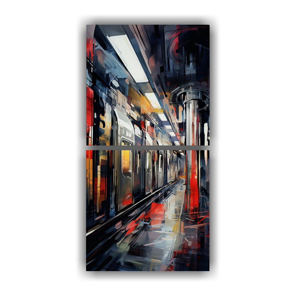 GENERICO - Pinturas Decorativas De Bastidor De Madera Del 20x40 Cm