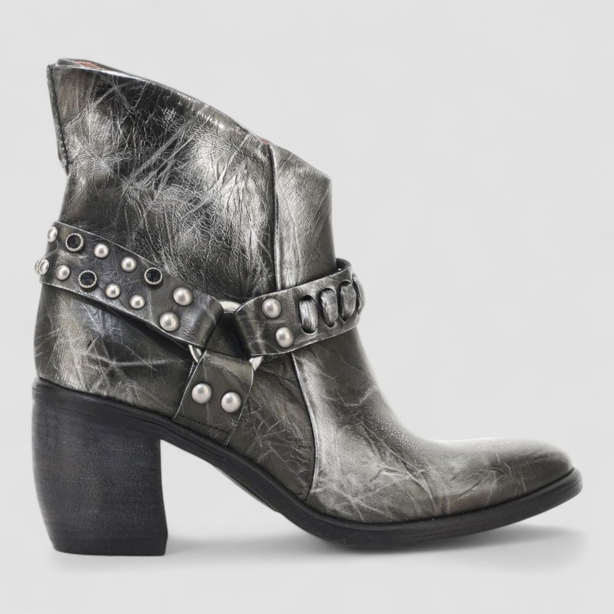 AS 98 - BOTIN MUJER RUBY ARGENTO AS98