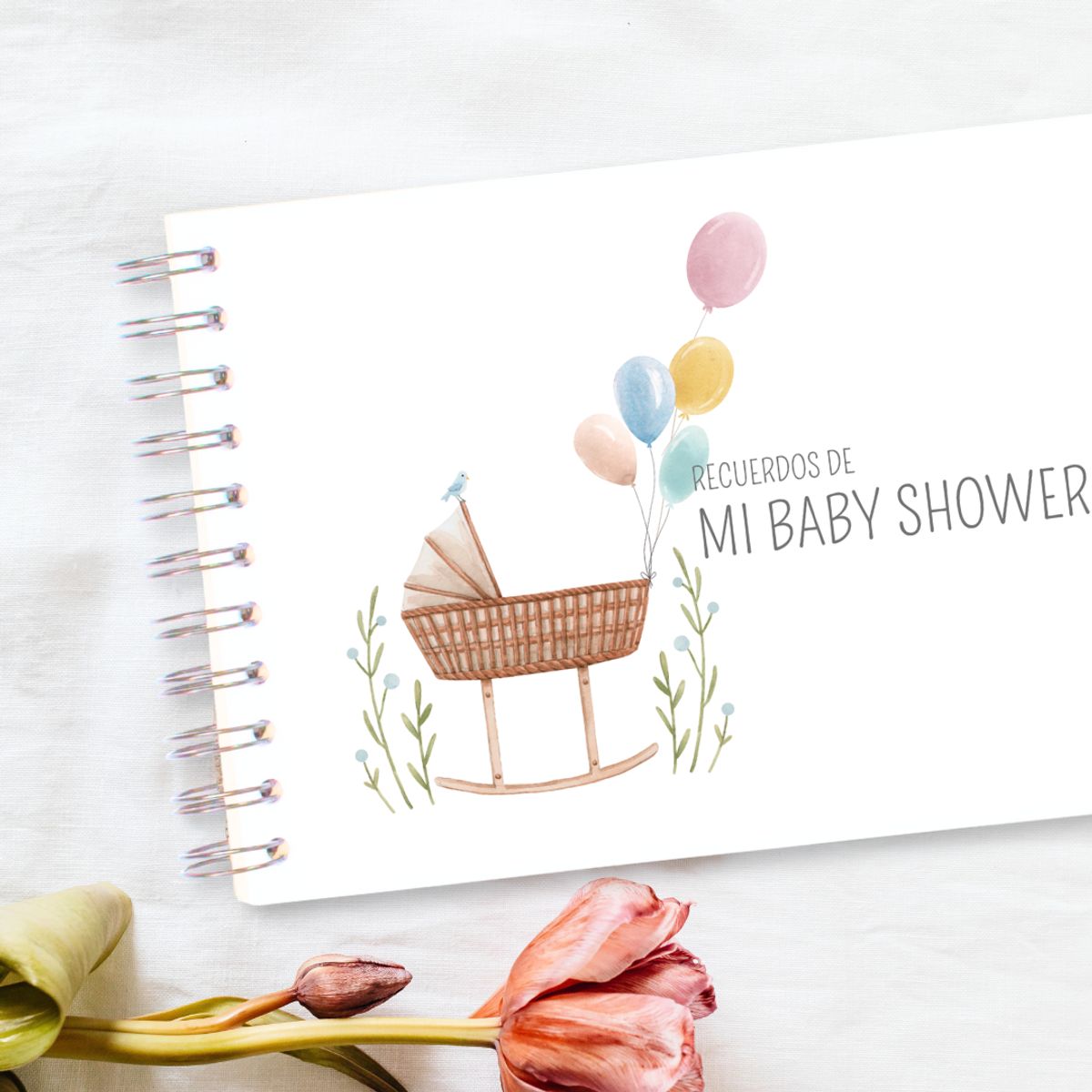 LAFANTINA - LIBRETA RECUERDOS DE MI BABY SHOWER