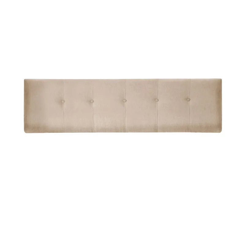 LATAM HOME - Respaldo BEST Tela Velvet Beige 2 Plazas