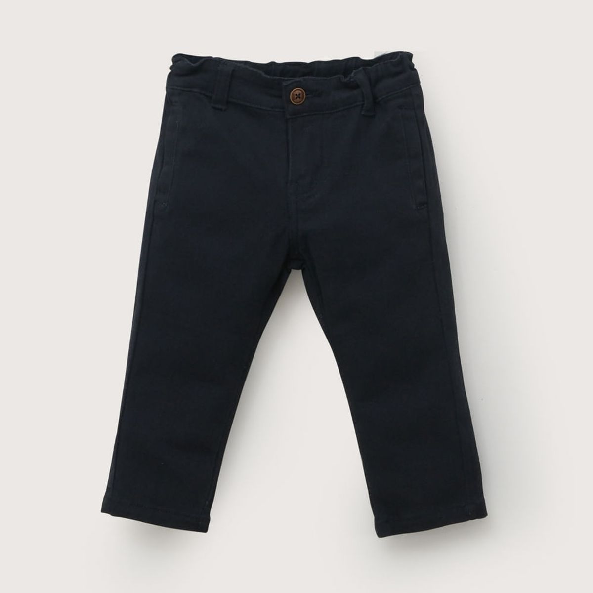OPALINE - Pantalón de gabardina azul de niño