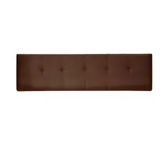 LATAM HOME - Respaldo BEST Tela Velvet Chocolate 2 Plazas