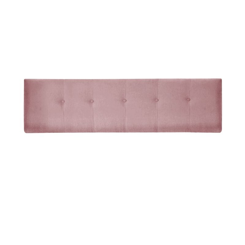 LATAM HOME - Respaldo BEST Tela Velvet Palo Rosa 2 Plazas