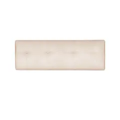 LATAM HOME - Respaldo BEST Tela PU Beige 2 Plazas