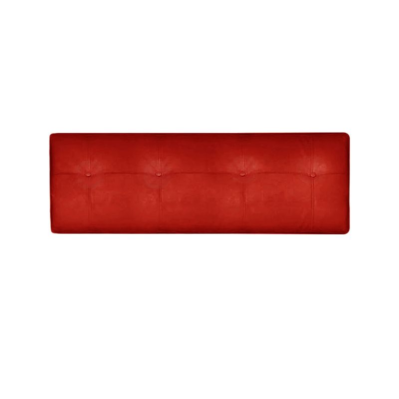 LATAM HOME - Respaldo BEST Tela PU Rojo 2 Plazas