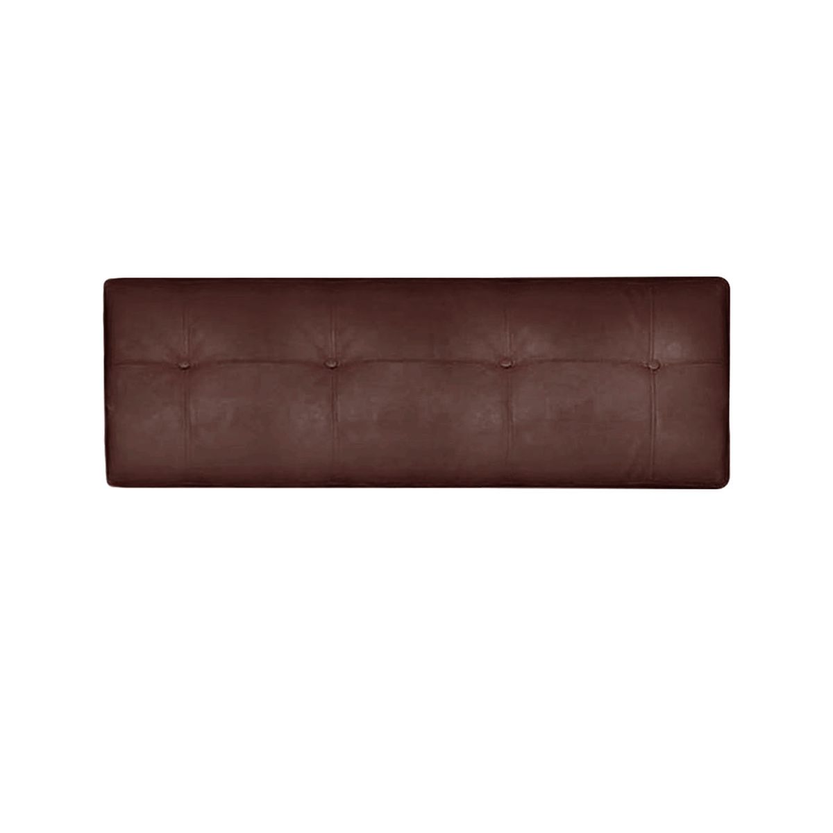 LATAM HOME - Respaldo BEST Tela PU Chocolate 2 Plazas