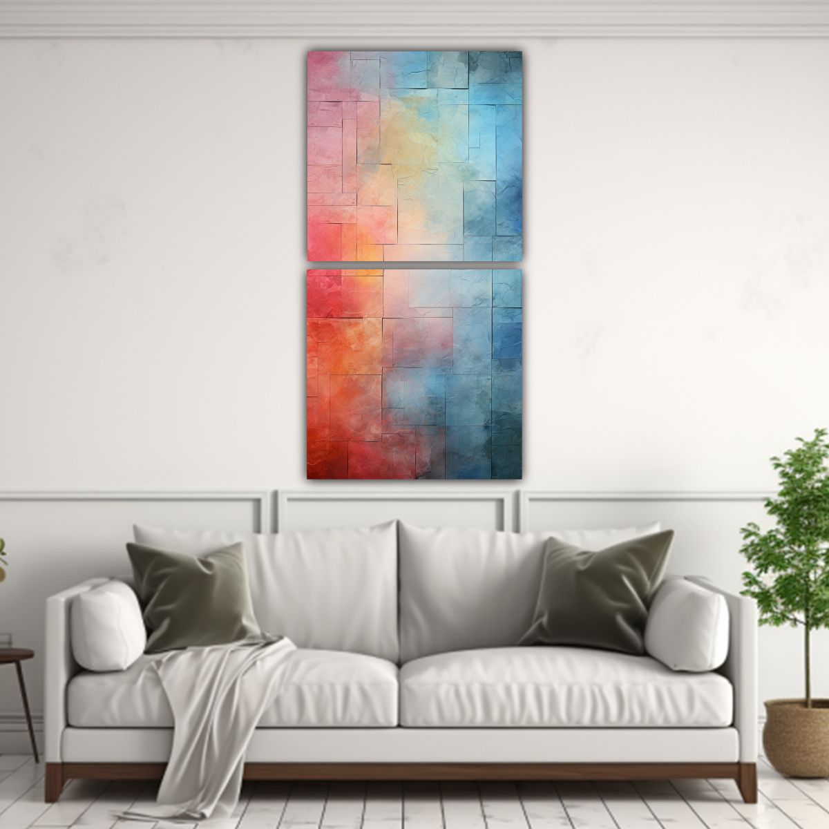 GENERICO - Cuadros Conceptuales Linda Pinturas Decorativas 20x40 Cm