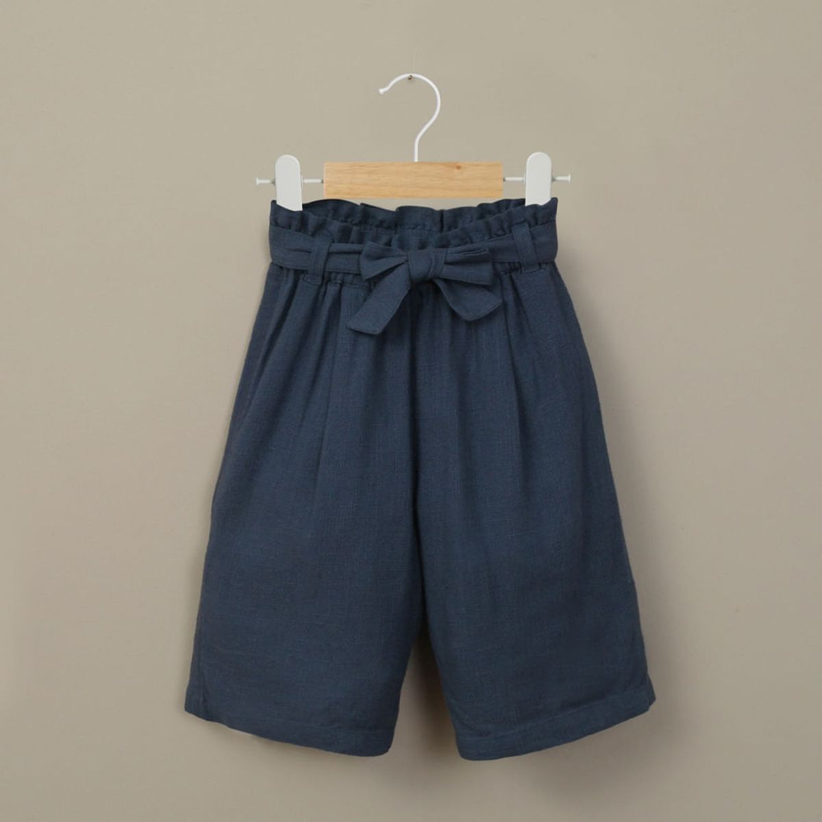 OPALINE - Pantalón palazzo azul de niña