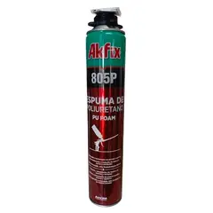 AKFIX - Espuma Expansiva De Poliuretano 805p Para Pistola 850g