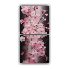GENERICO - Cuadro Luminosa De Los Efímeros Cerezos En Flor 20x40 Cm