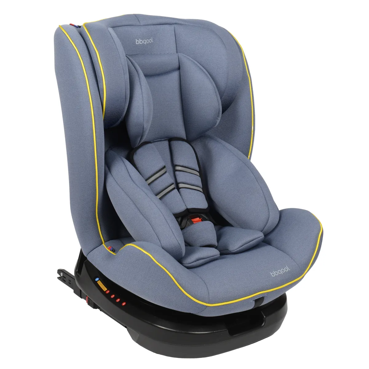 BBQOOL - Silla De Auto Convertible Apolo Isofix LX 360° Azul