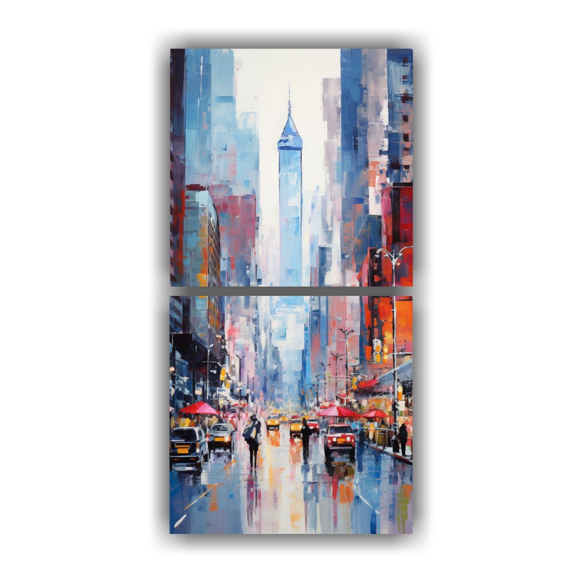 GENERICO - Pinturas De Decoración Para Calles Urbanas 30x60 Cm