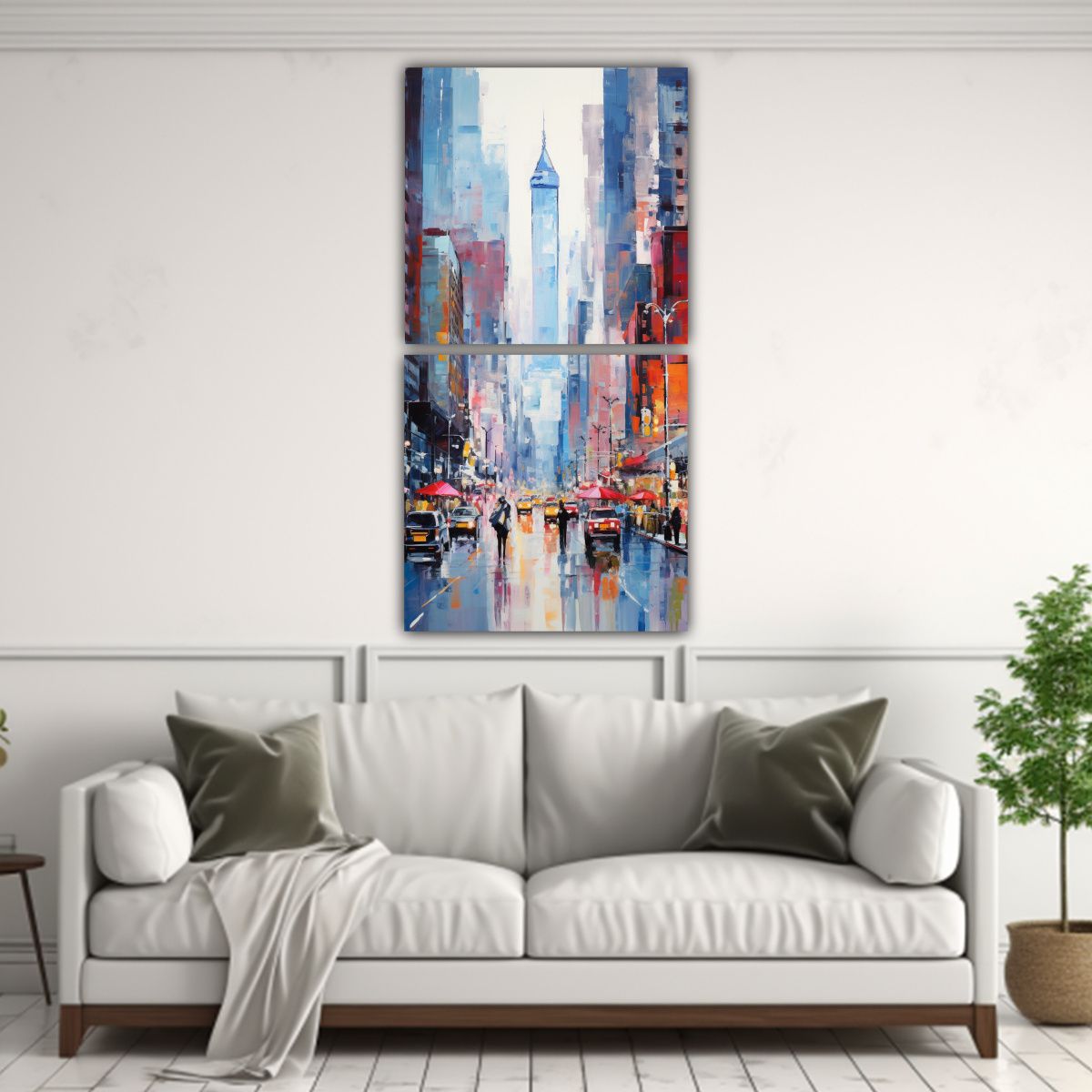 GENERICO - Pinturas De Decoración Para Calles Urbanas 30x60 Cm