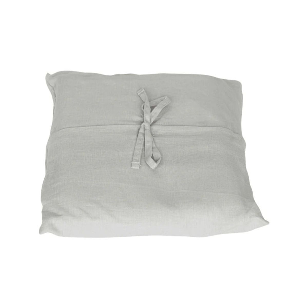 SIMPLE GRACIA - Cubre Plumón Cuna Lino Gris Claro