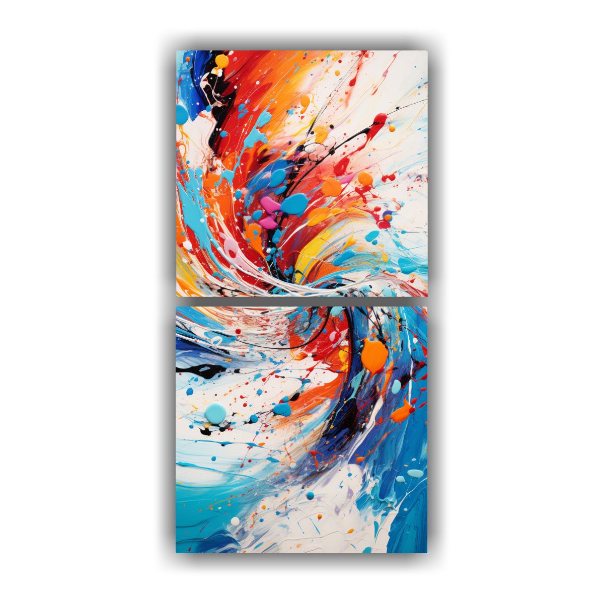 GENERICO - Pinturas Decorativas De Fantasía Abstracta 50x100 Cm