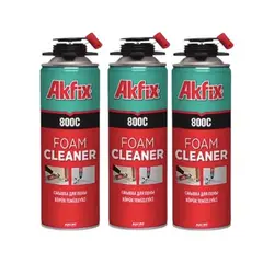AKFIX - Pack x3 Limpiador De Espuma De Poliuretano 800c