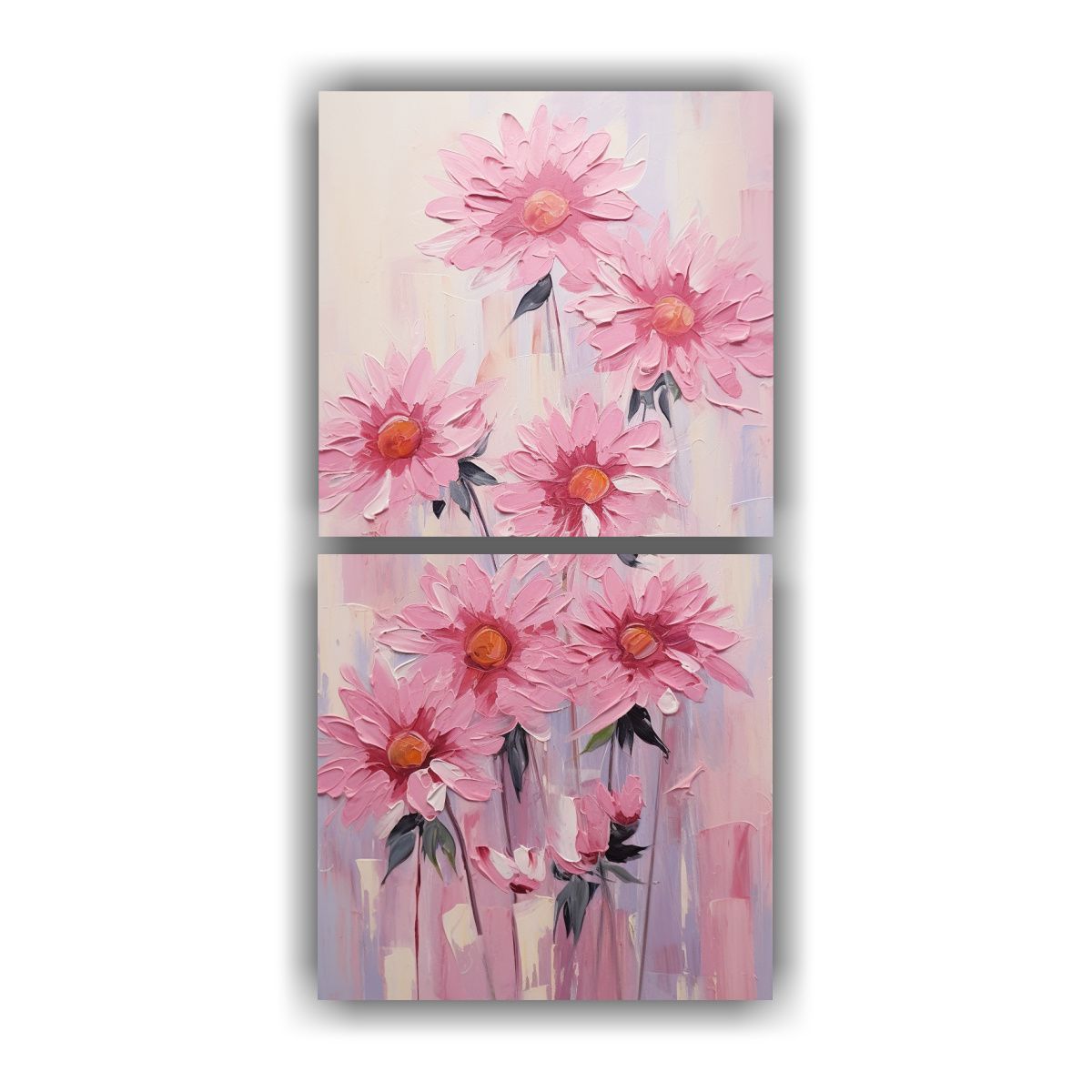 GENERICO - Pintura En Lienzo Estilo Vanguardia Girasoles 30x60 Cm
