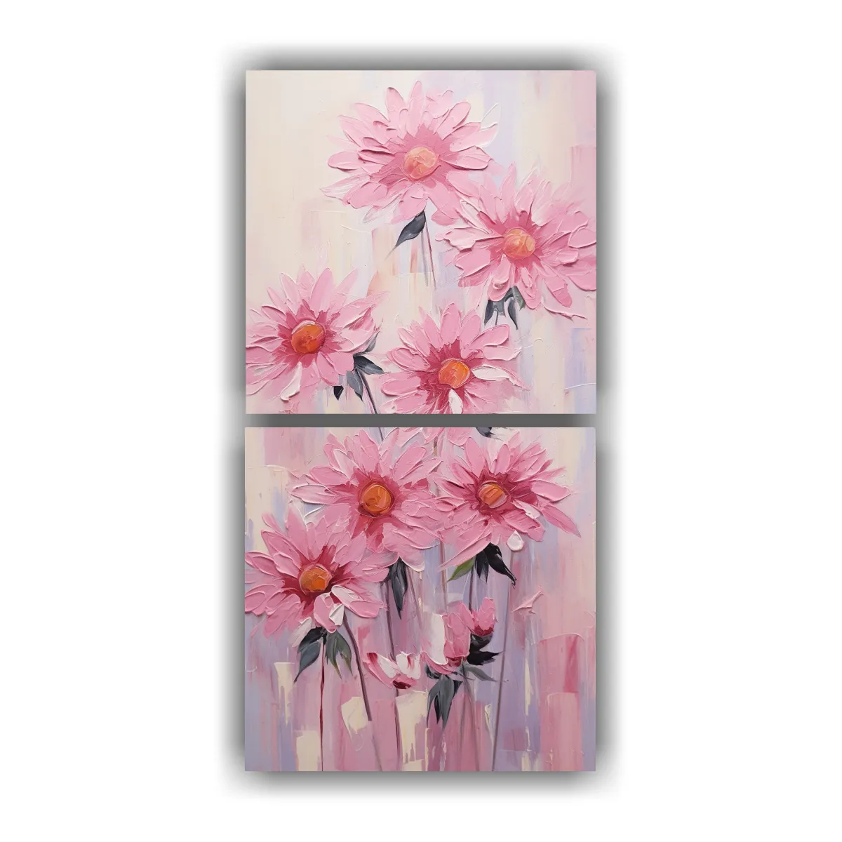 GENERICO - Pintura En Lienzo Estilo Vanguardia Girasoles 30x60 Cm