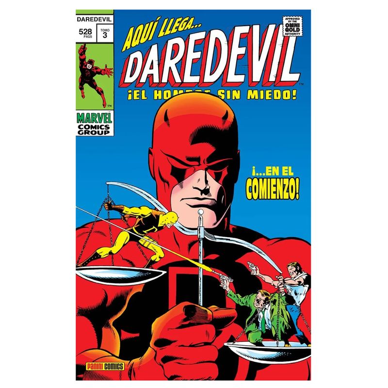PANINI CHILE - Marvel Gold Daredevil N°3 - En el Comienzo