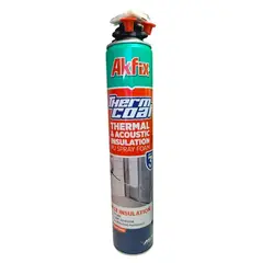 AKFIX - Espuma Poliuretano Proyectado Thermcoat 850ml
