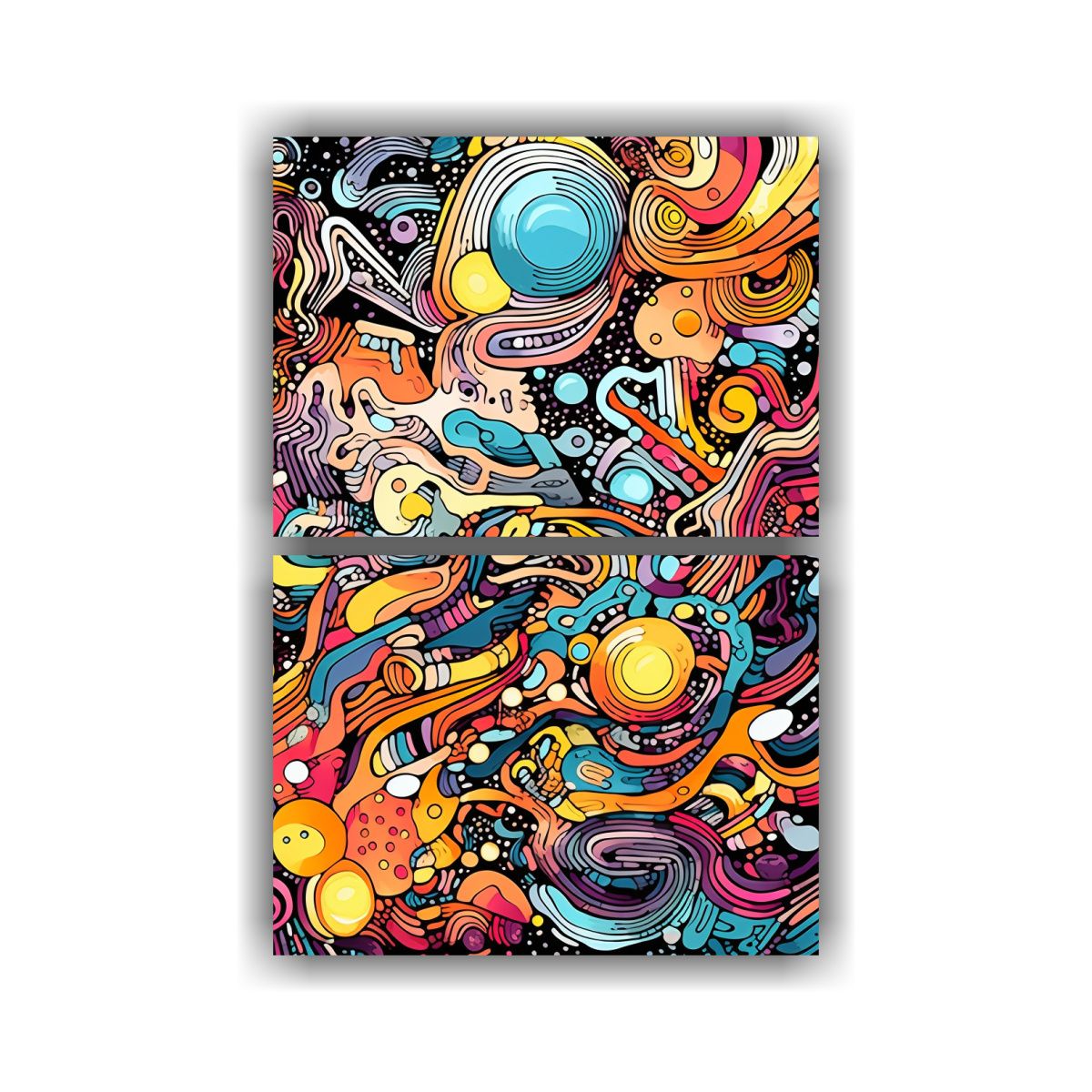 GENERICO - Cuadros Inspiración Personalidad Estilo 80x120 Cm