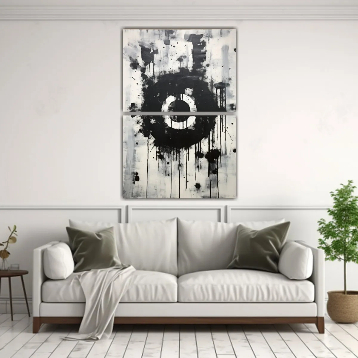 GENERICO - Pintura Dos Artes Inspiración Belleza De 80x120 Cm