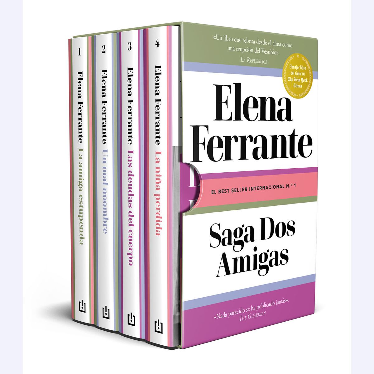 PENGUIN RANDOM HOUSE - Libro Tetralogia La Amiga Estupenda (Estuche)