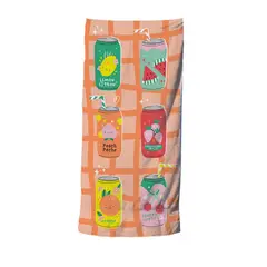 CHANTILLY - Toalla De Playa Microfibra Estampado Frutas Secado Rápido